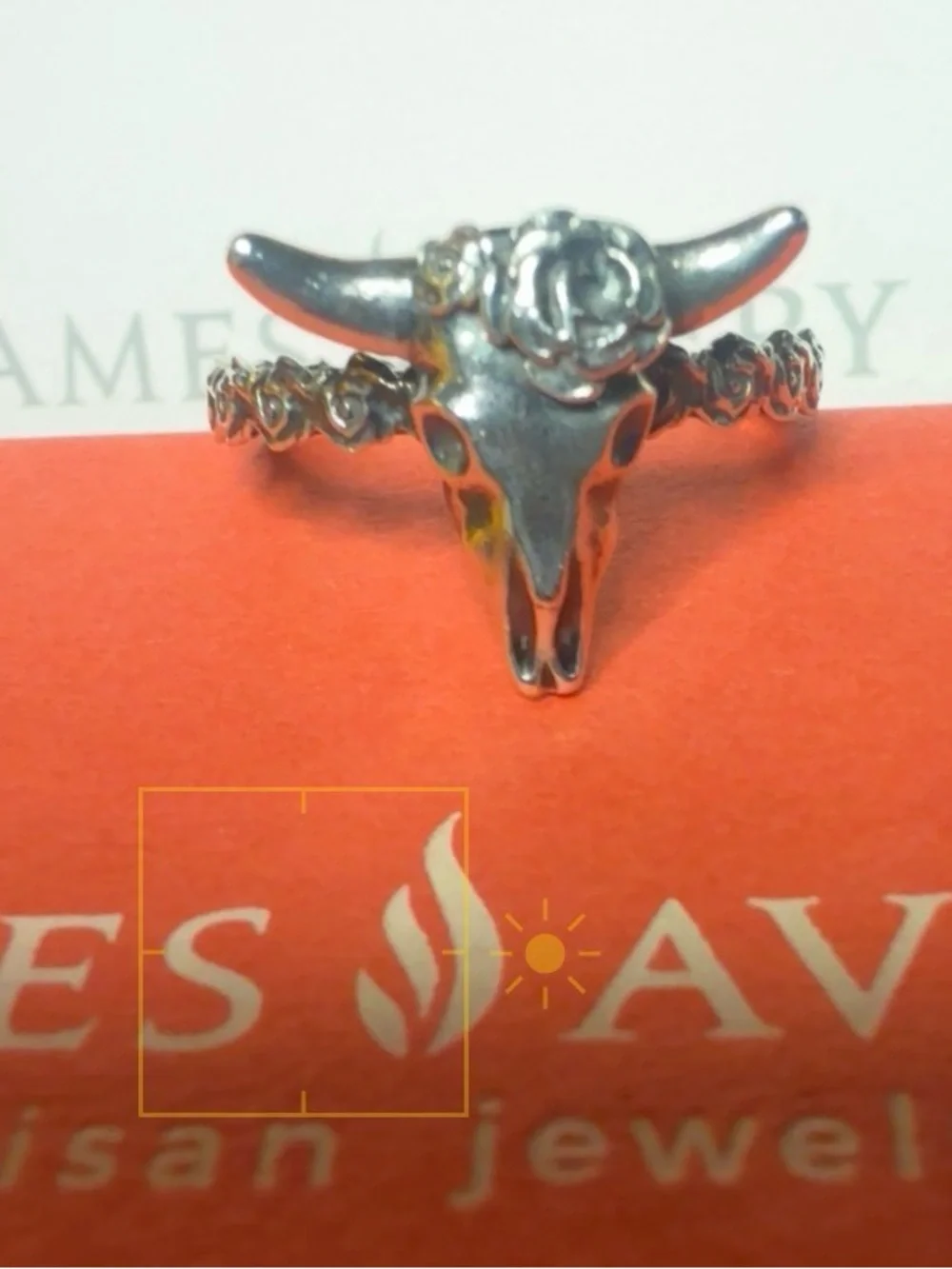 James Avery Desert Rose Ring Size 7 Item #20081300